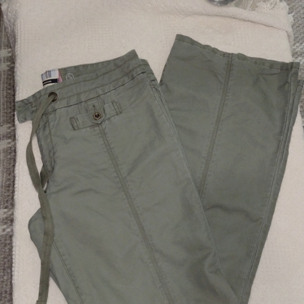 Anthropologie Daughters of the Liberation Linen Cotton Blend Wide Leg Pants